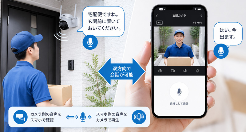 双方向通話